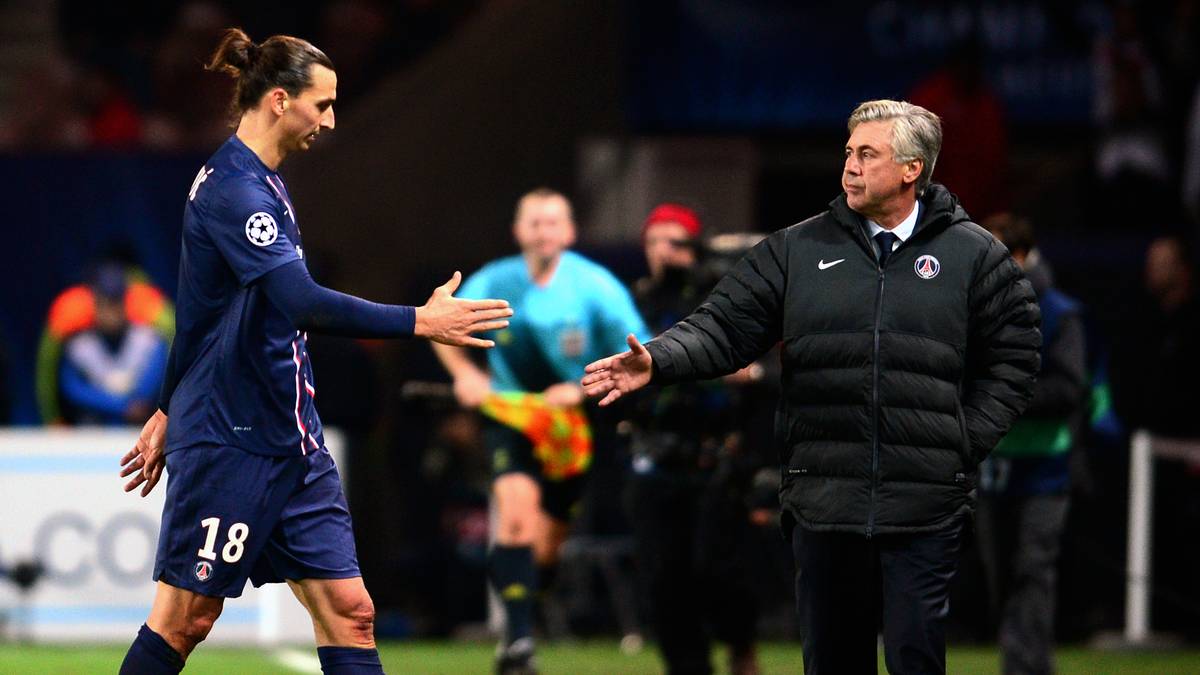 ... sei es Zlatan Ibrahimovic bei PSG (der mit Guardiola ja nicht so gut auskam) ...