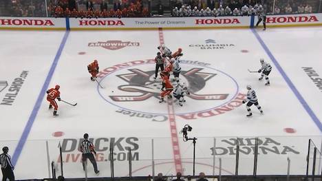 Der Münchner JJ Peterka überragt beim Sieg seiner Utah Mammoth über die Anaheim Ducks. An gleich vier Toren ist der deutsche NHL-Star direkt beteiligt.