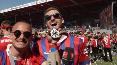 Nach dem Aufstieg in die Bundesliga sind Spieler und Verantwortlichen des 1. FC Heidenheim voller Euphorie und Stolz. 
