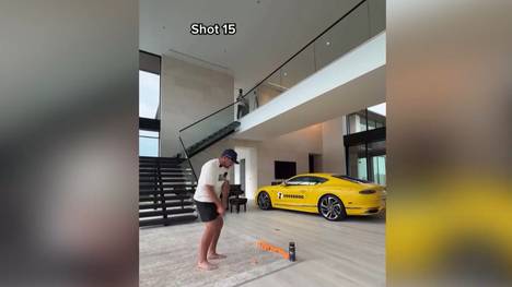 Der US-amerikanische Bryson DeChambeau hat einen unglaublichen Golfschlag getroffen. Seine Follower auf Social Media dürfen sich deswegen auf einen 325.000 Dollar teuren Luxuswagen freuen.