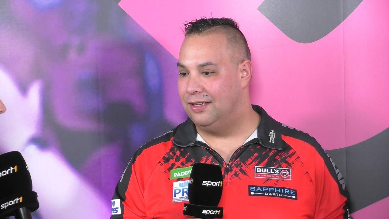 Darts WM 2024: Jermaine Wattimena mit Vorfreude auf Duell mit Martin Schindler