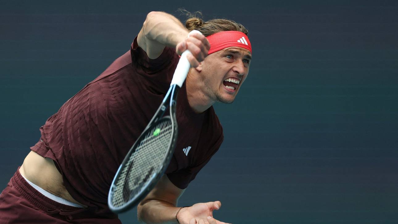 Zverev-Match in Miami verschoben