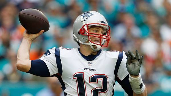 New England Patriots v Miami Dolphins: Tom Brady