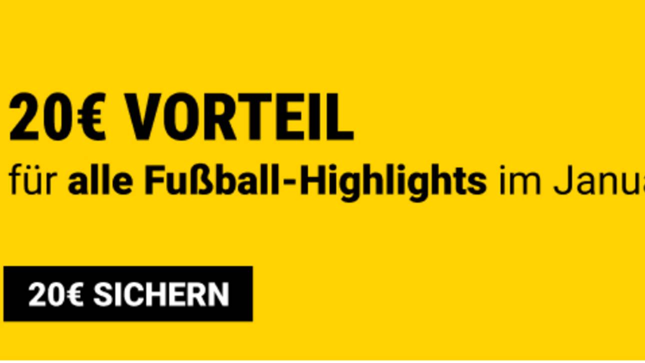 Interwetten 20 € Vorteil
