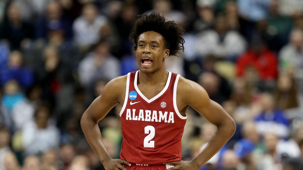 NBA-Vergleich: Eric Bledsoe - Sexton ist starker Scorer, hängt sich auch defensiv richtig rein. Noch zu viele Turnover, sein Distanzwurf ist dagegen eher streaky, die Wurfauswahl manchmal fragwürdig, hatte bei Alabama aber auch nicht wirklich viel Unterstützung. Der Rohdiamant muss geschliffen werden, kann aber ein richtig guter Scoring Guard werden. Kurz nach seinem Draft appellierte Sexton an LeBron James, die Cavs nicht zu verlassen