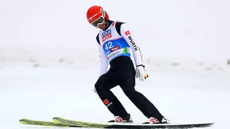 Markus Eisenbichler hatte beim Springen in Lillehammer keine Chance auf den Sieg
