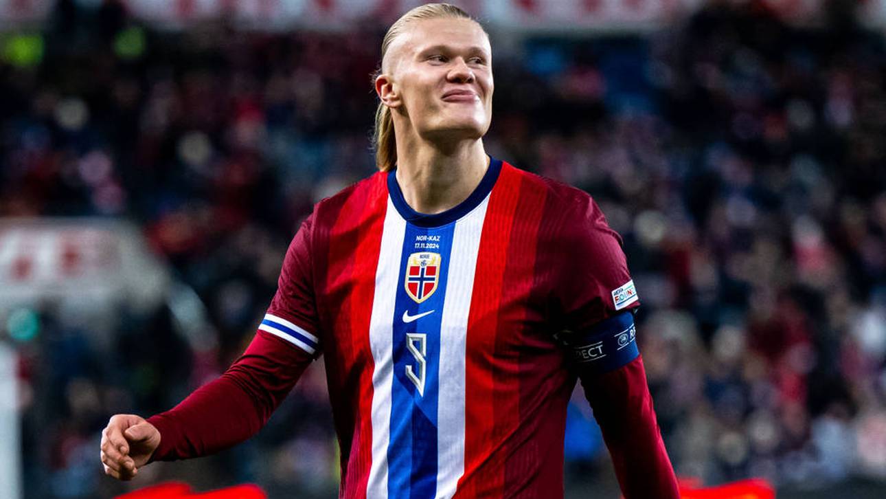 Erling Haaland könnte in der WM-Quali mit Norwegen auf das DFB-Team treffen