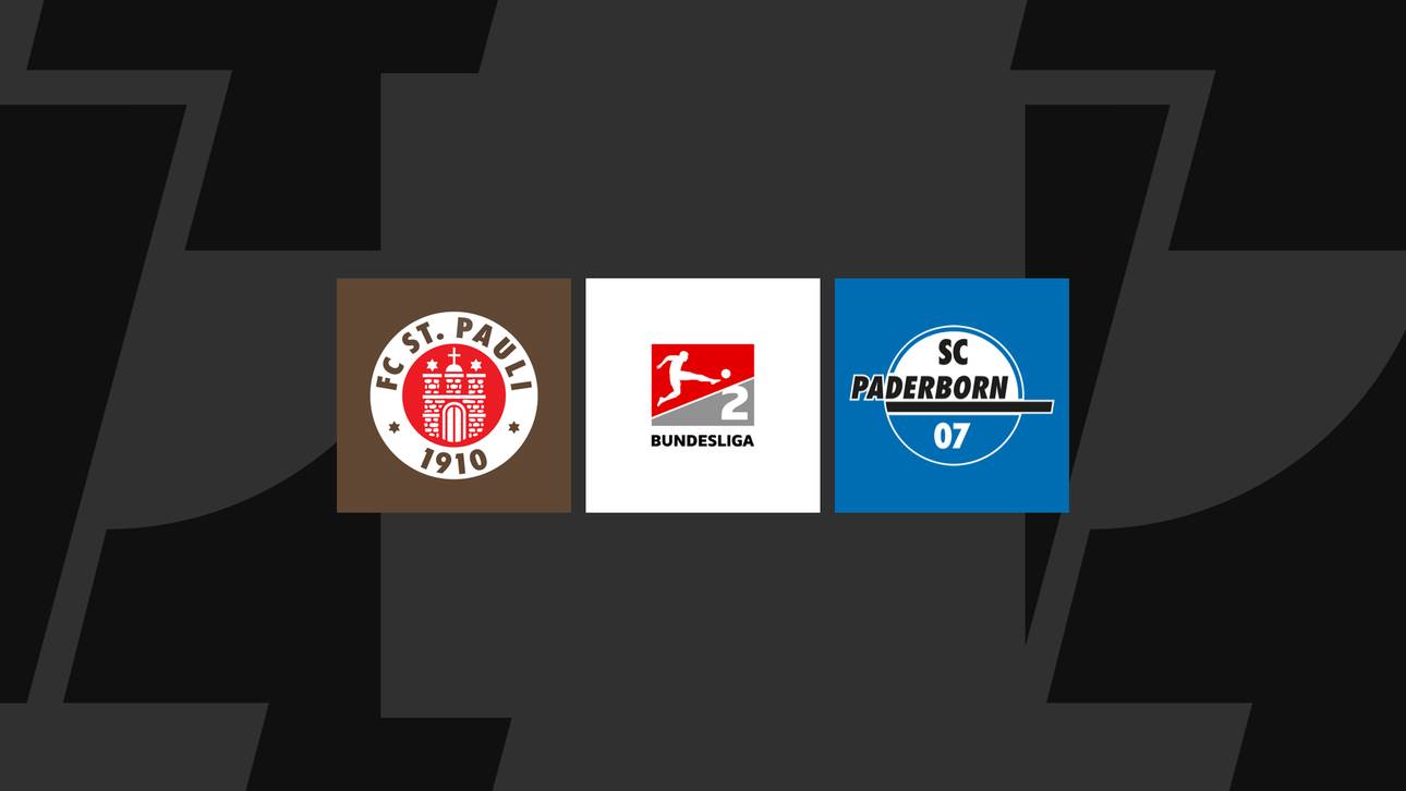 2. Bundesliga heute: St. Pauli gegen Paderborn
