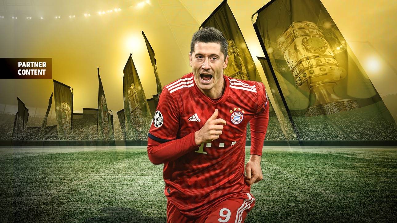 Lewandowski zum Pokalhelden gewählt