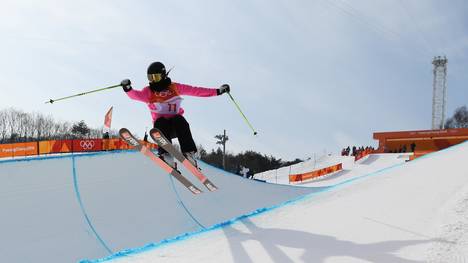Sabrina Cakmakli war als einzige Deutsche Ski-Freestylerin in der Halfpipe am Start