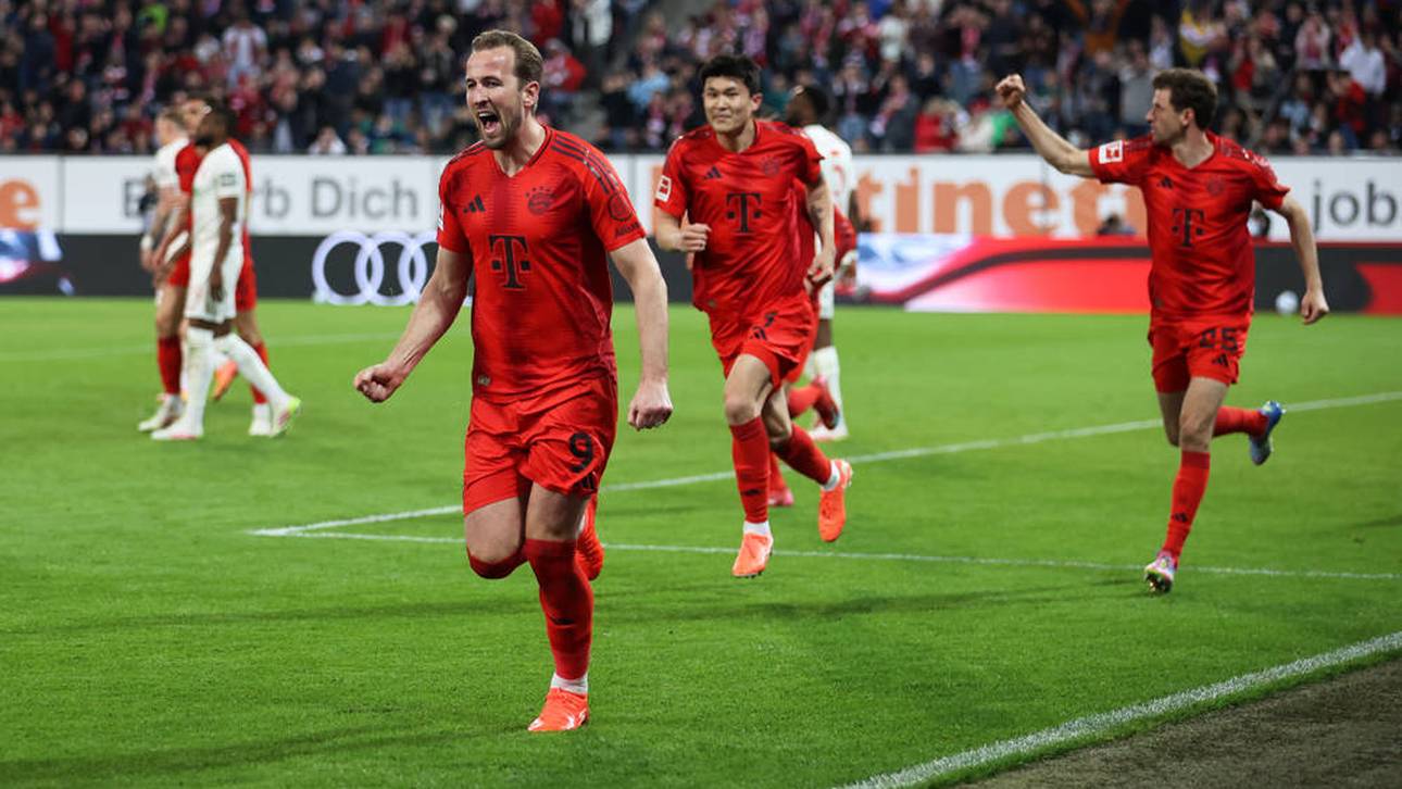 Bayern ringt Augsburg nieder