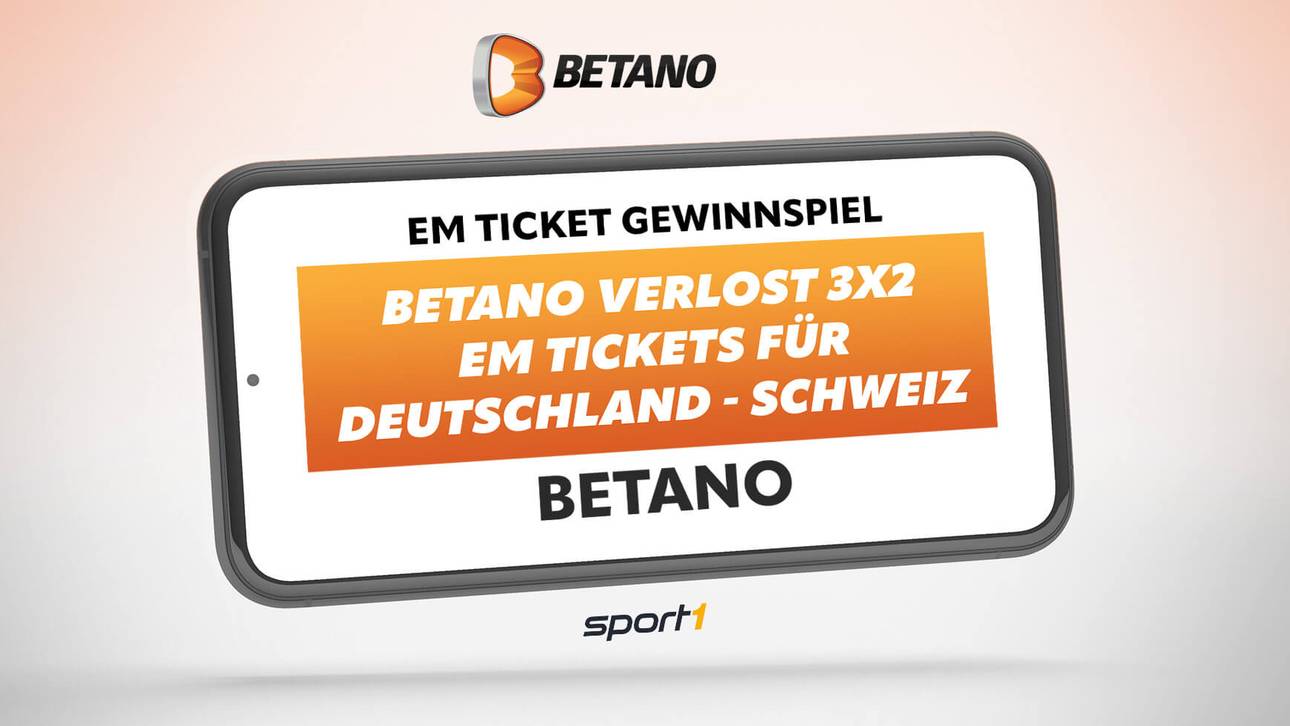Betano EM Tickets Gewinnspiel für Gruppenspiel Deutschland – Schweiz