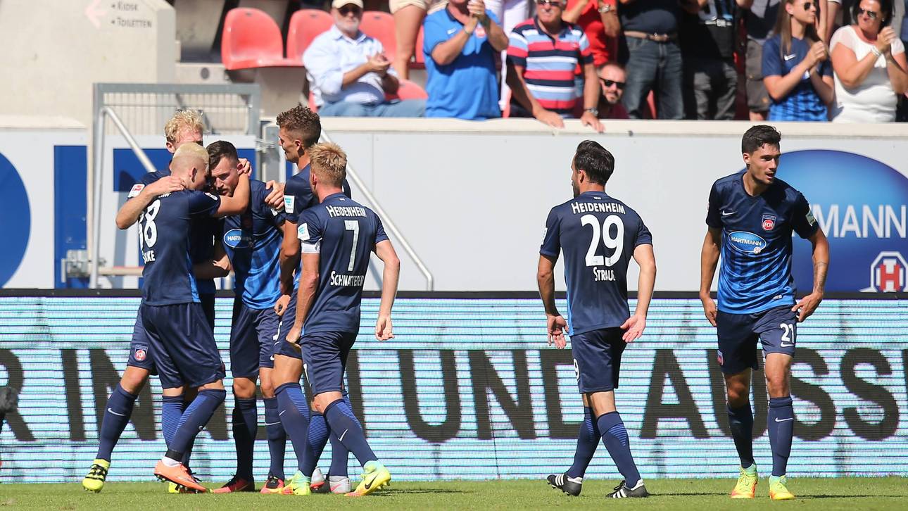 Aue zahlt in Heidenheim Lehrgeld