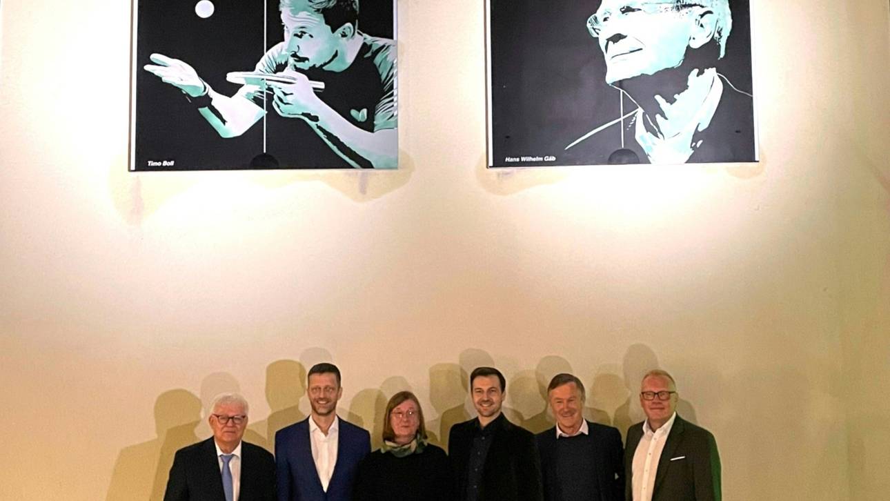 Deutsche Tischtennis-Ikonen geehrt