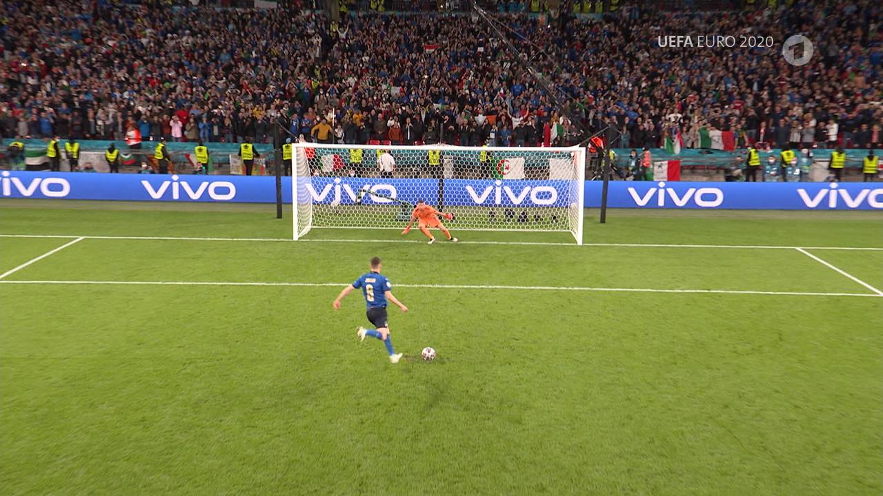 Irre Seitenwahl mit Chiellini