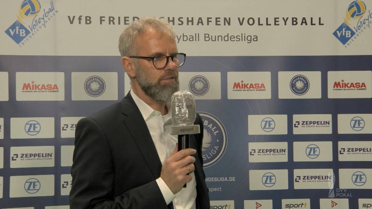Der VfB Friedrichshafen unterliegt im Pokalhalbfinale den United Volleys Frankfurt. Michael Warm analysiert das Aus.