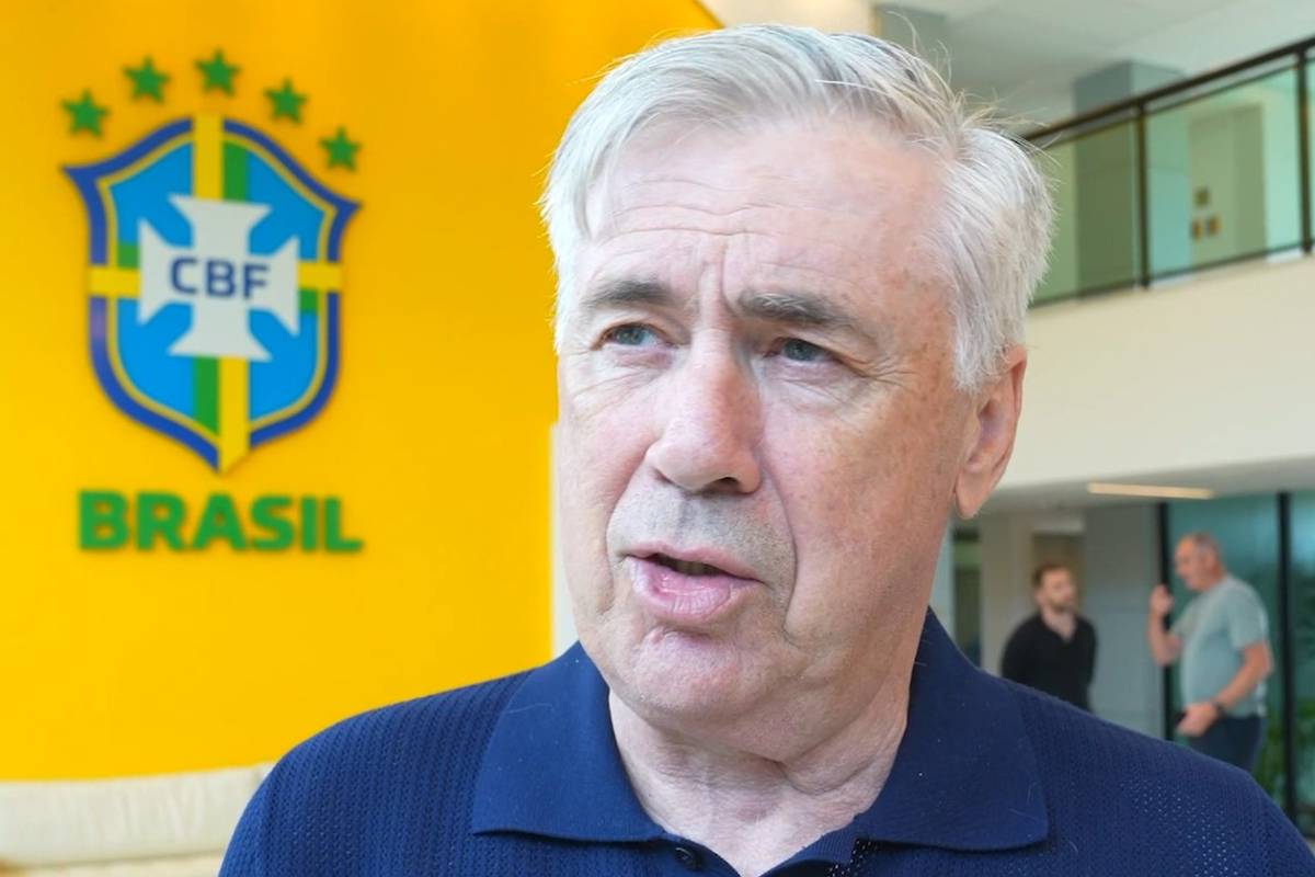 Trainer Carlo Ancelotti besuchte das Trainingszentrum seines neuen Arbeitgebers, der brasilianischen Nationalmannschaft. Top organisiert, reich an Geschichte – ein Ort mit perfekten Bedingungen für Titelträume.