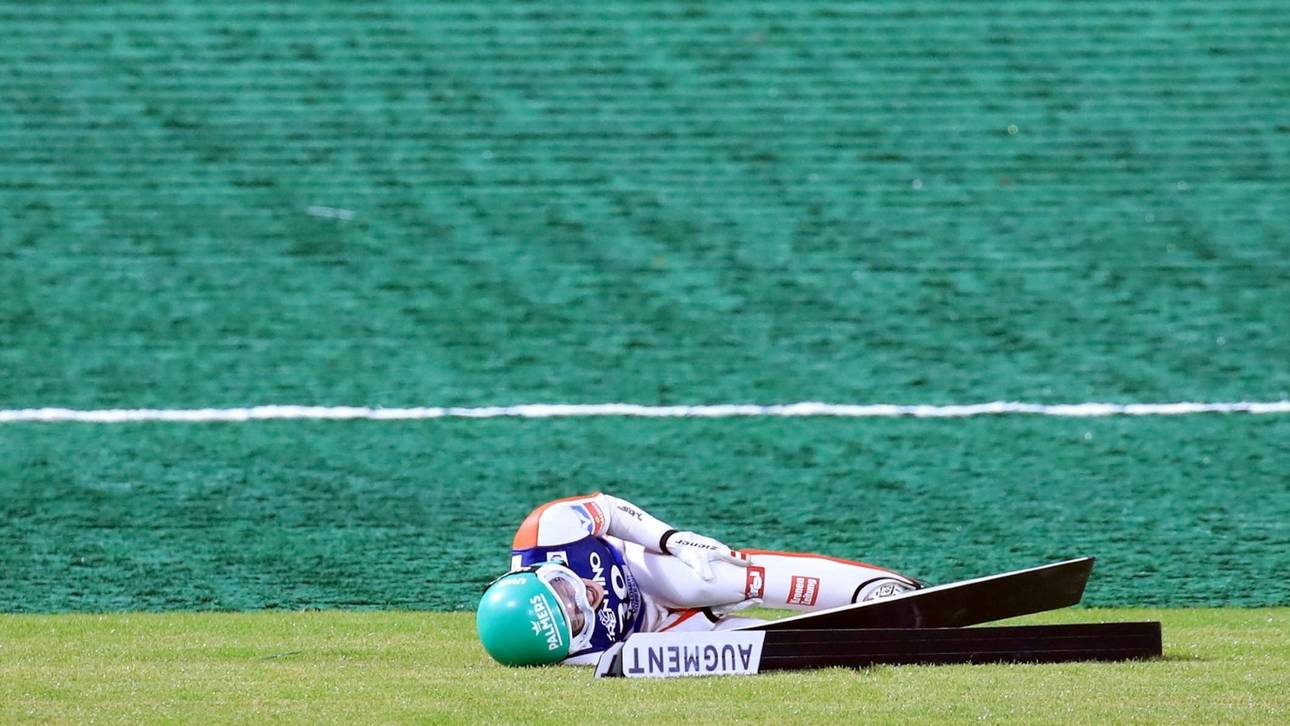Schwerer Sturz auf Olympiaschanze!