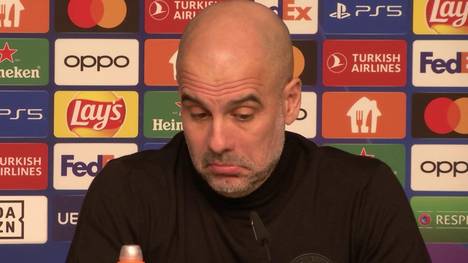 Der englische Meister Manchester City muss im Achtelfinal-Hinspiel der Champions League bei RB Leipzig antreten. Pep Guardiola erwartet einen schweren Gegner, dem er großen Respekt zollt.