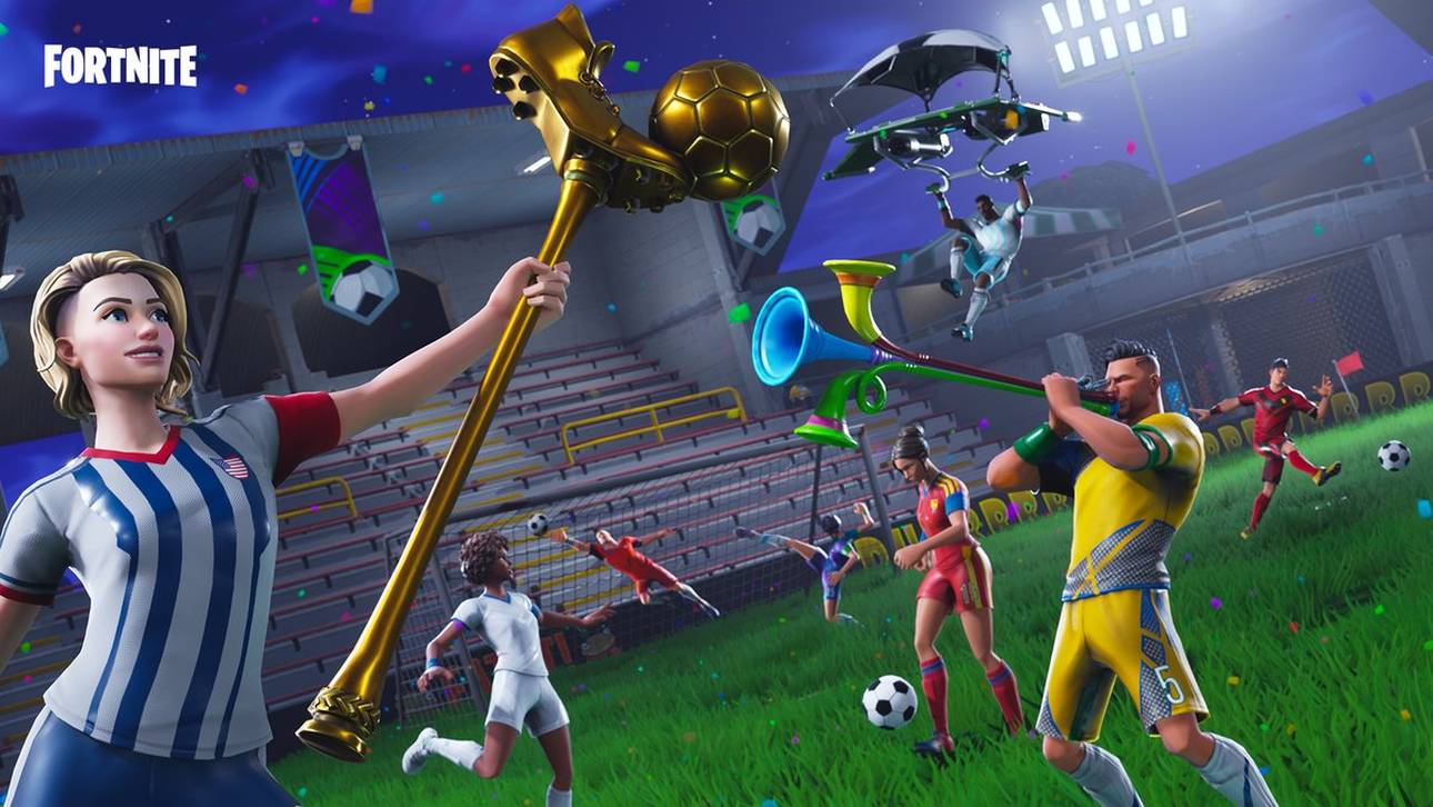 Fortnite: Turnier im Fußballstadion