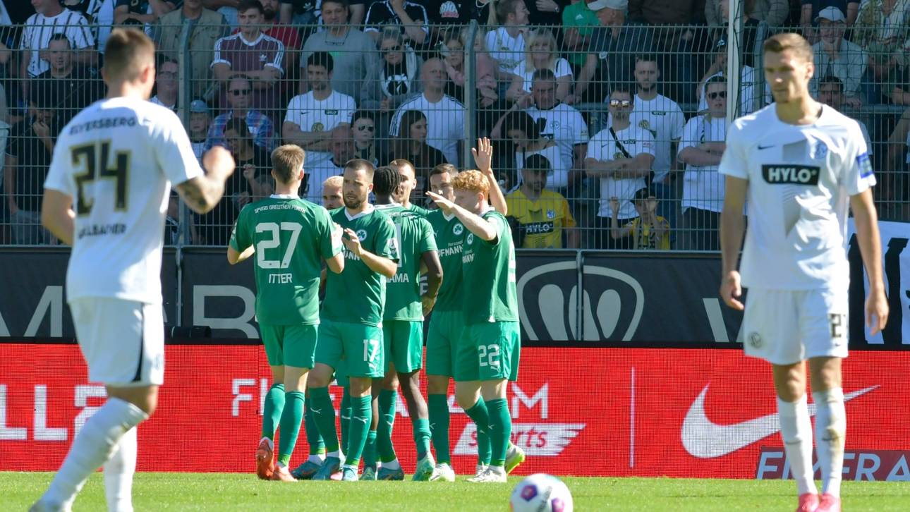 Elversberg punktet gegen Fürth