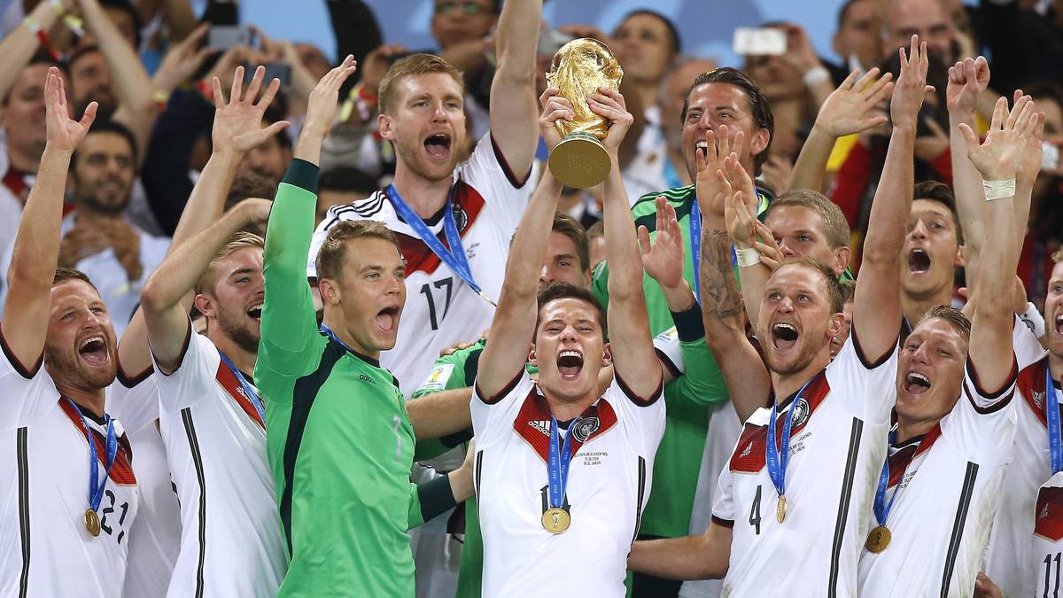 Julian Draxler se proclamó campeón del mundo con la selección alemana de fútbol en 2014.