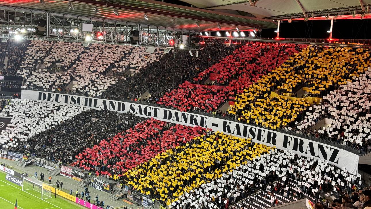 DFB gedenkt Legenden bei Länderspiel