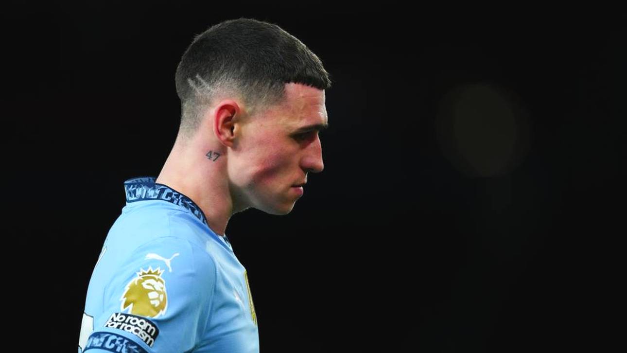 Phil Foden stand in den vergangenen fünf Spielen von Manchester City nur einmal auf dem Platz