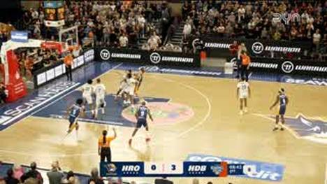 Die BBL-Highlights der Partie ROSTOCK SEAWOLVES - MLP Academics Heidelberg im Video.