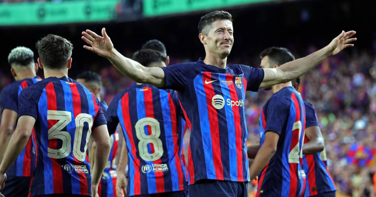 La Liga: Robert Lewandowski zaubert beim Debüt im Camp Nou - erstes Tor im Barcelona-Trikot