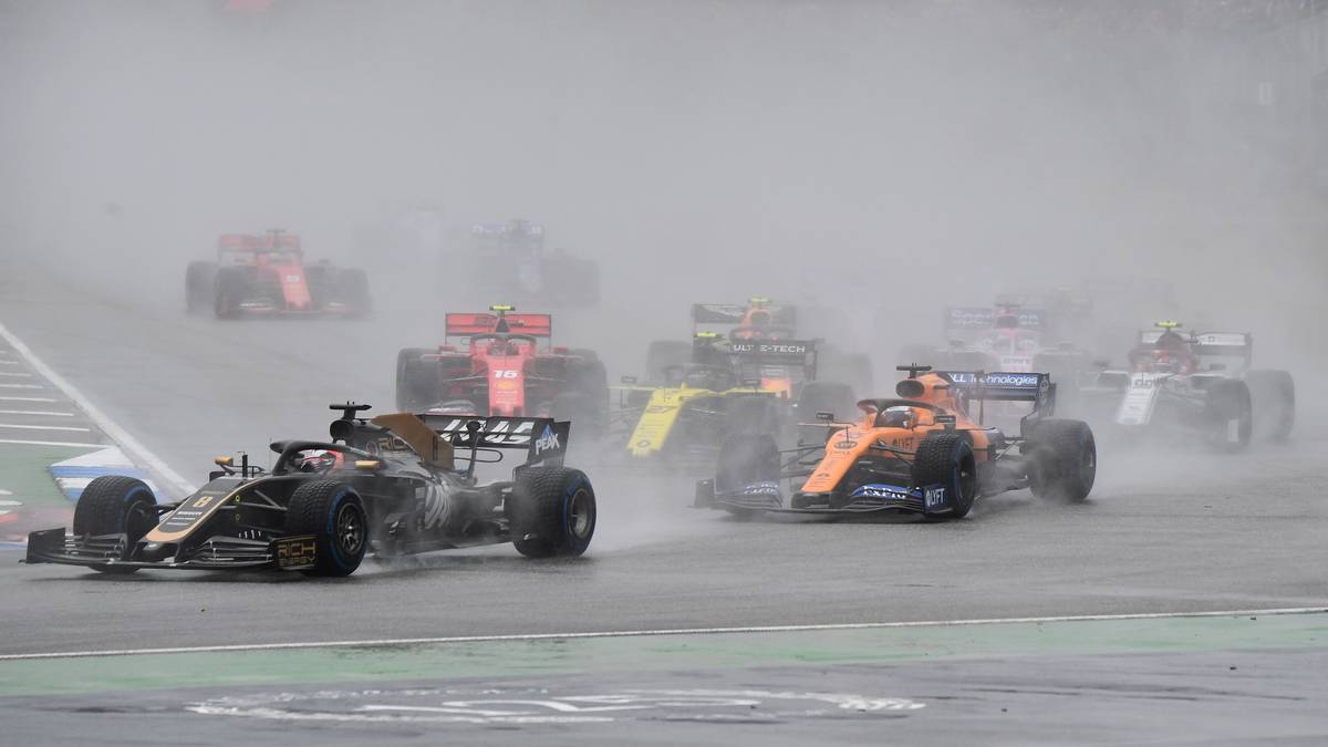 Der vermutliche letzte Grand Prix in Hockenheim sorgte noch einmal für Spekakel, Chaos und eine unglaubliche Aufholjagd von Sebastian Vettel, der auf Platz zwei fuhr. SPORT1 zeigt die besten Bilder des Rennens
