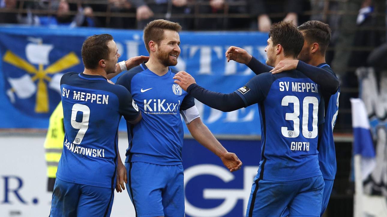 Meppen klettert auf Platz sieben