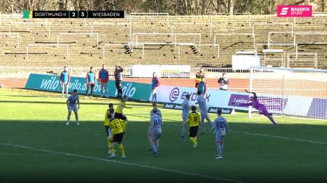 Borussia Dortmund II - SV Wehen Wiesbaden: Tore und Highlights | 3. Liga