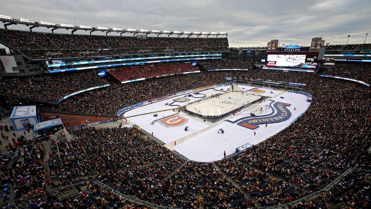 NHL viermal unter freiem Himmel