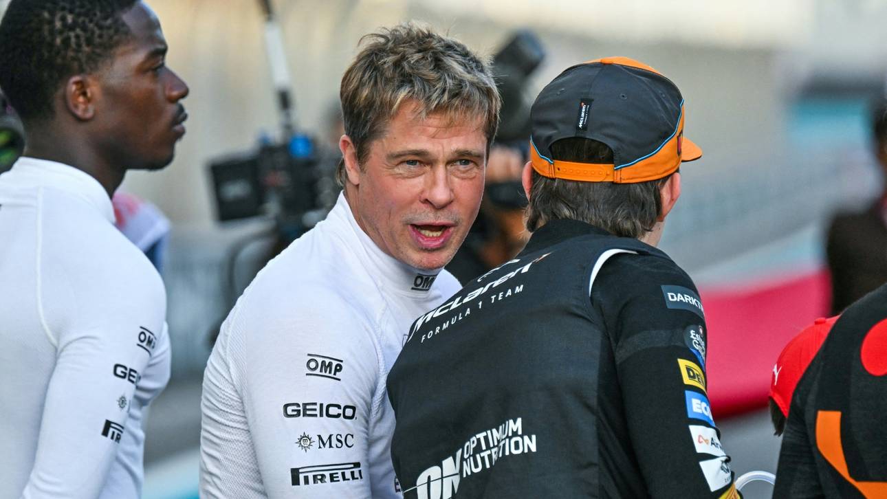 Fahrer sehen F1-Film von Brad Pitt