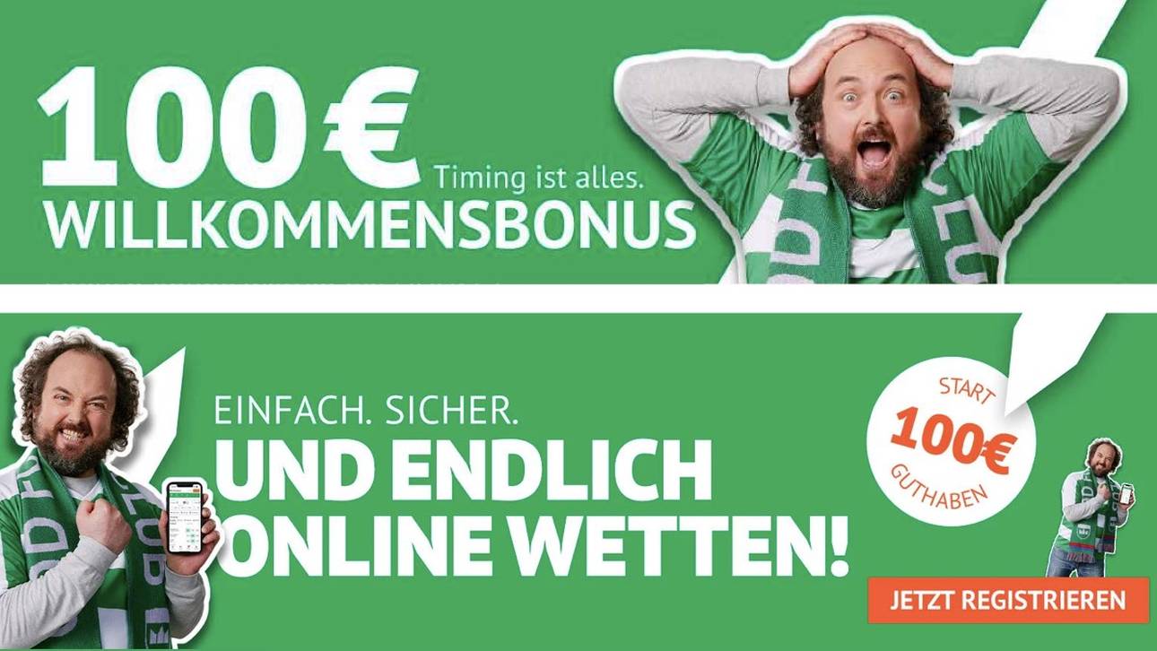 Als Neukunde bei Oddset einen 100 € Willkommensbonus erhalten