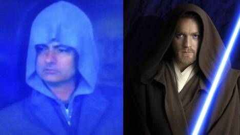 Darth Mourinho und Obi-Wan Kenobi (r.)