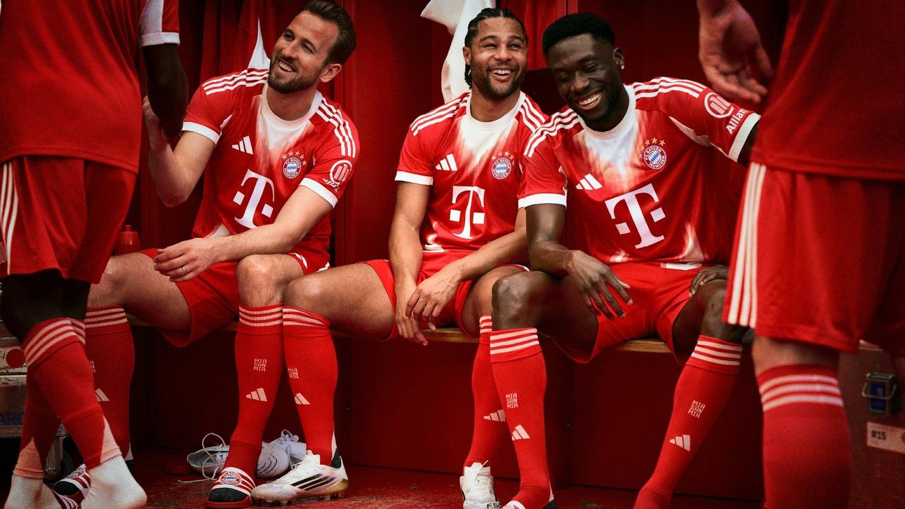 Neues Heimtrikot der Bayern