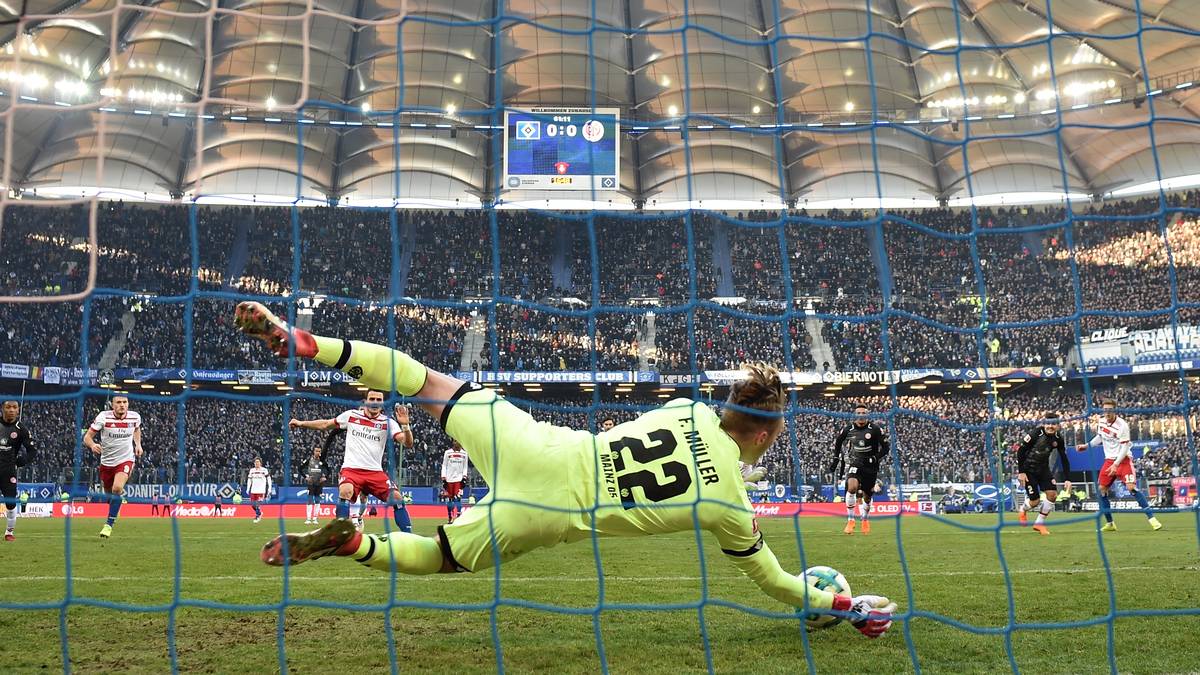 PLATZ 25: Florian Müller (Mainz 05): Weisse Westen: 1 - Gegentore: 7