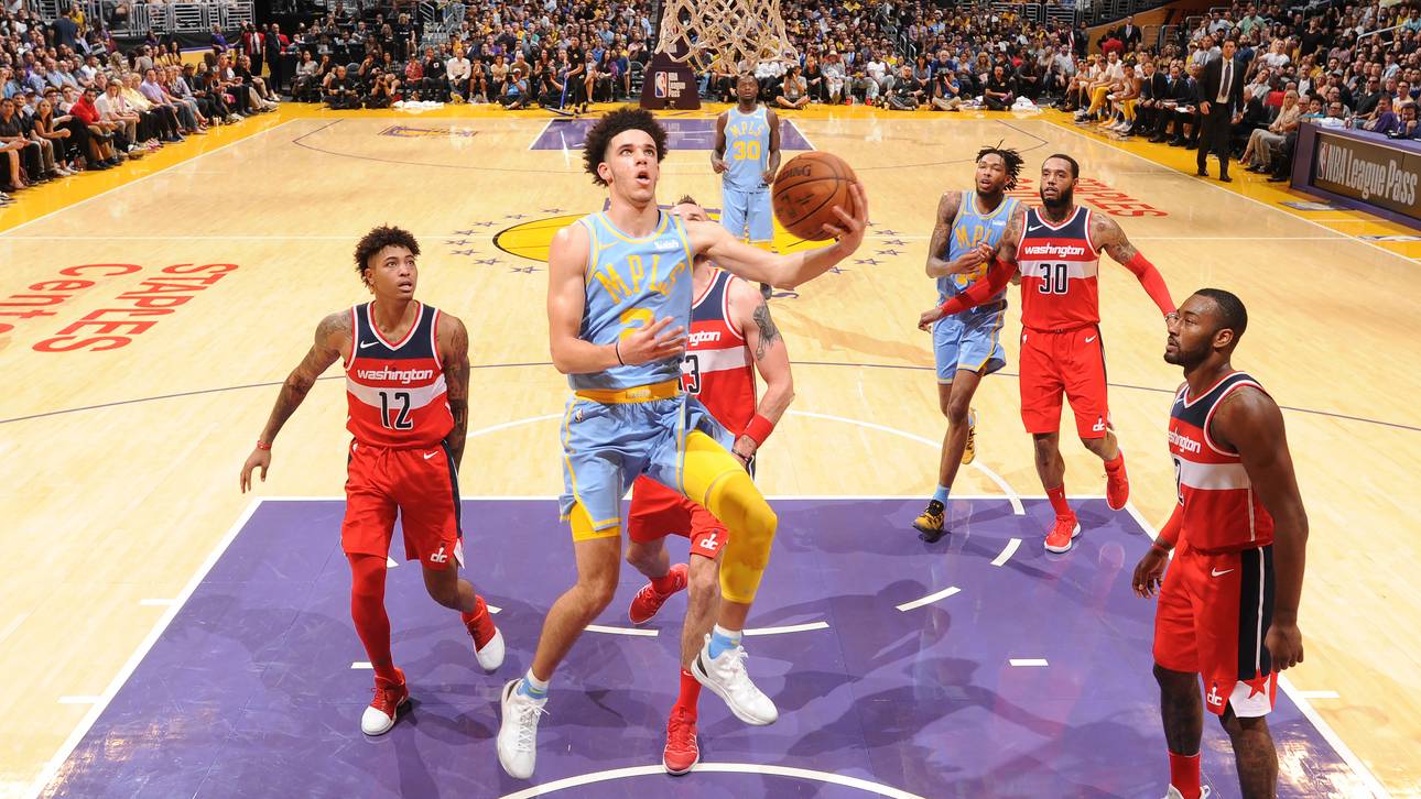 Balls Lakers gewinnen NBA-Krimi