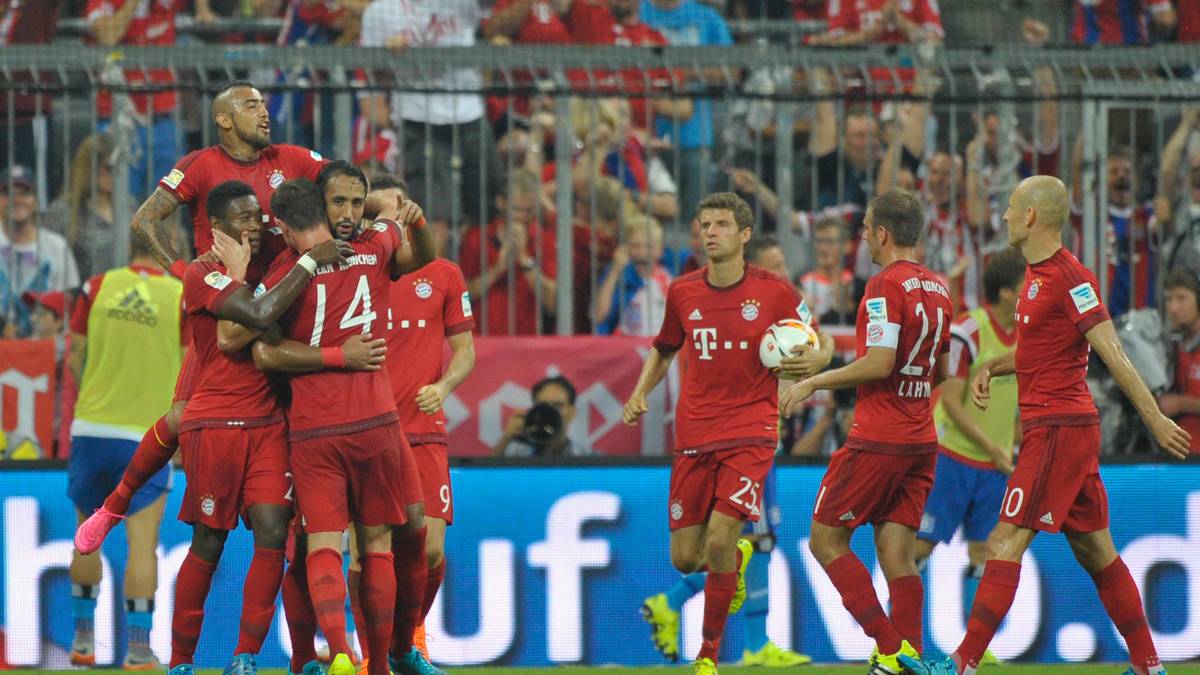 Damit erzielt der FCB in all seinen acht Eröffnunsspielen als amtierender Meister das erste Tor der Saison