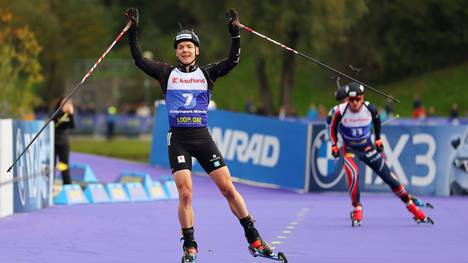 Die Biathleten sind mit dem Loop One Festival im Münchener Olympiapark in die neue Saison gestartet. DSV-Star Justus Strelow setzt direkt ein erstes Ausrufezeichen. 