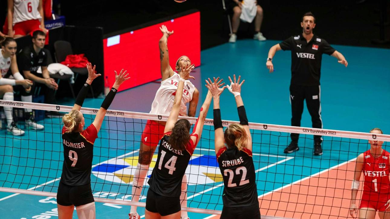 Keine Sensation: Volleyballerinnen verlieren gegen Türkei