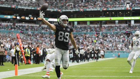 Brock Bowers jubelte nach einem Touchdown mit dem "Trump-Tanz"