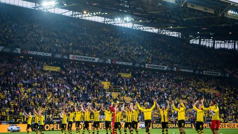 Borussia Dortmund steht in der ewigen Bundesliga-Tabelle auf Platz zwei