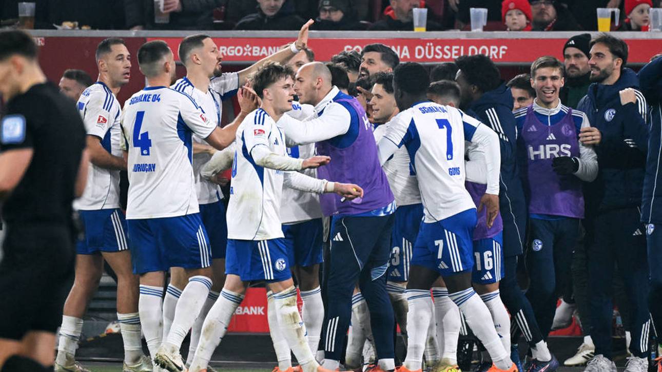 Schalke 04 zementierte die Tabellenführung