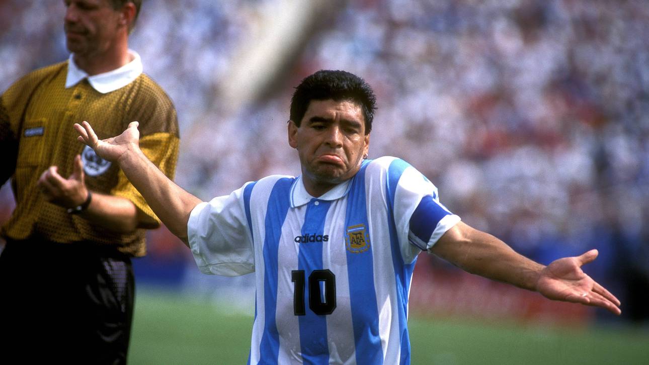 Wie Maradonas WM-Comeback im Skandal endete