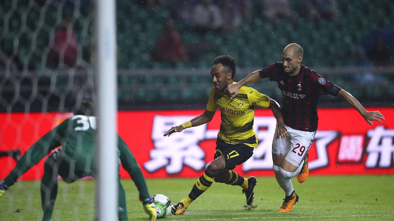 Aubameyang erledigt den AC Milan