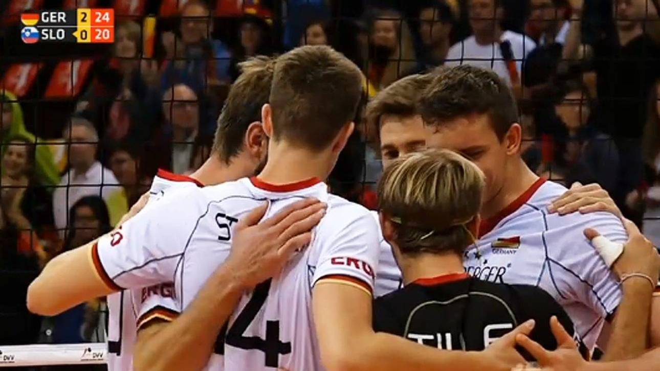 DVV-Herren schlagen Slowenien