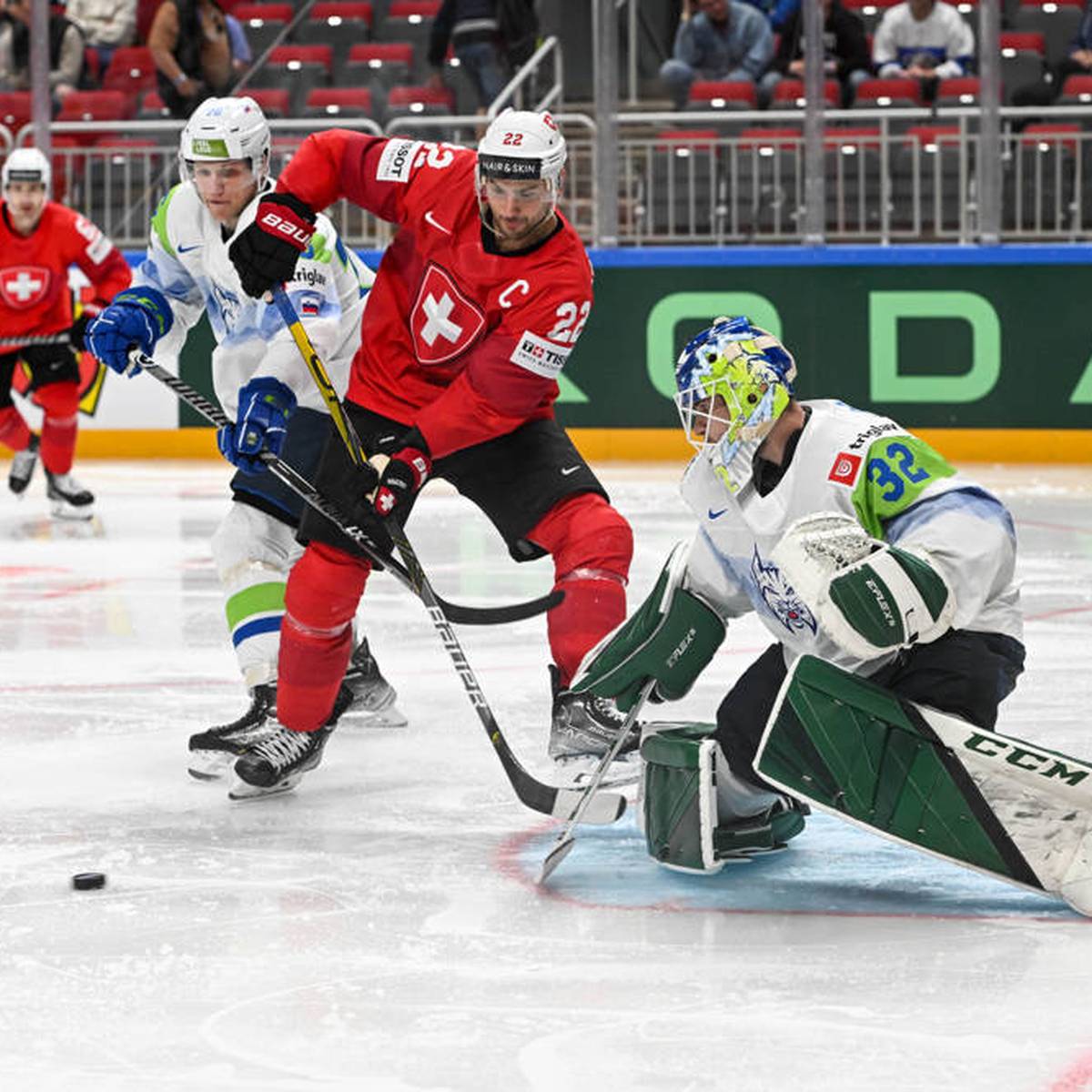 Eishockey-WM Schweiz startet mit Kantersieg